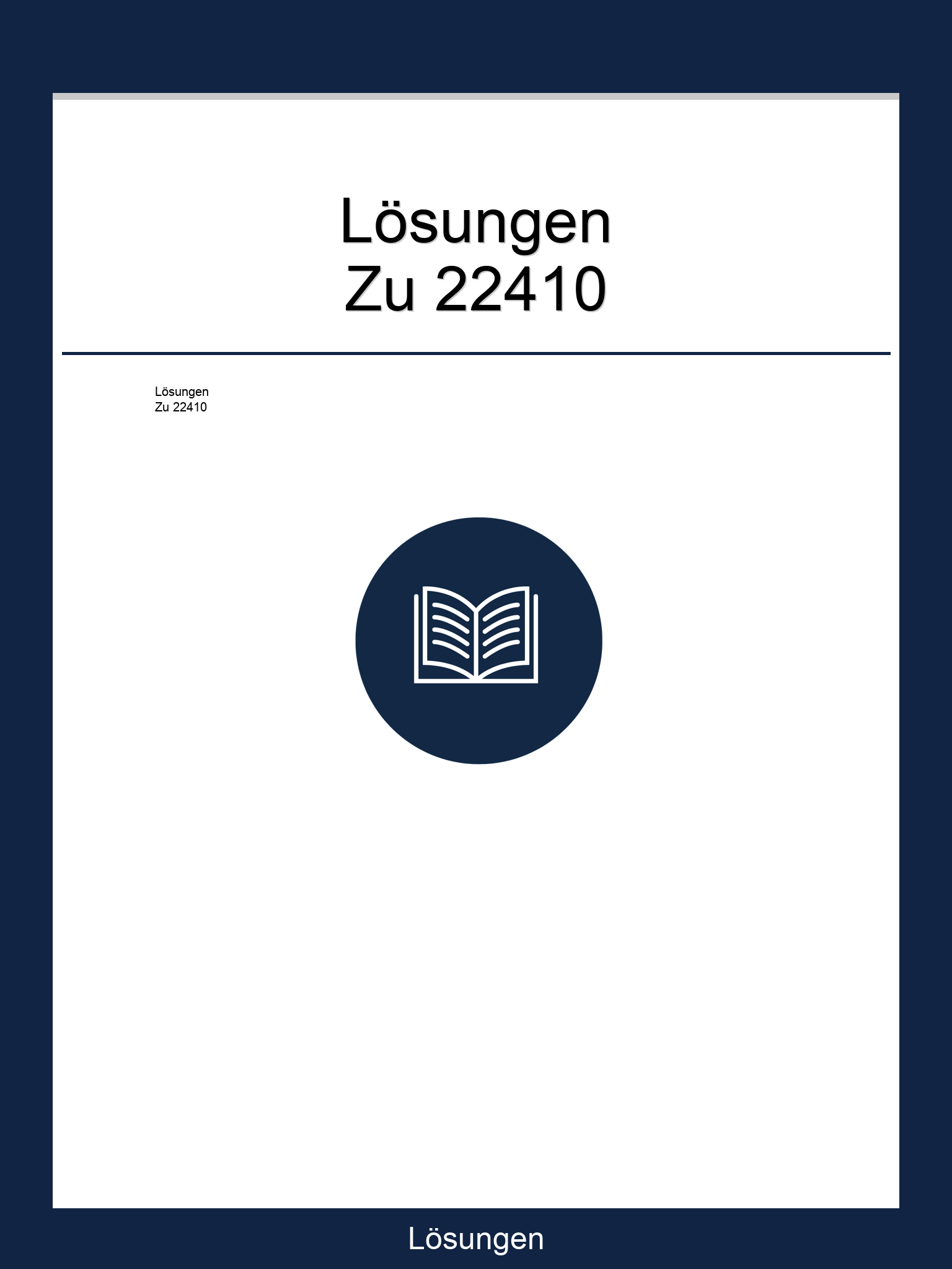 Lösungen Zu 22410 PDF